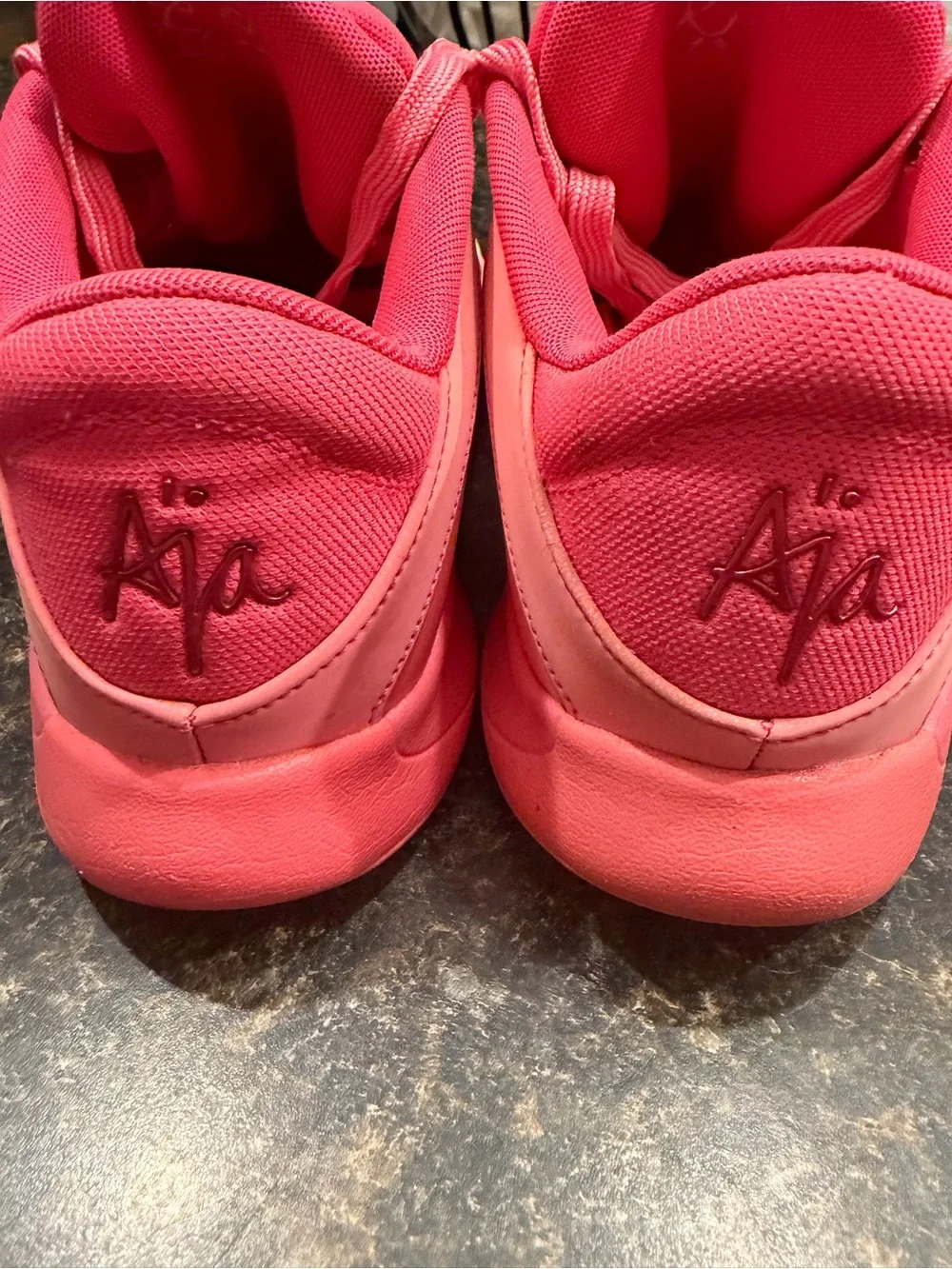 Nike Women's A'ja Wilson A'One Pink A’ura Sneakers 9.5
